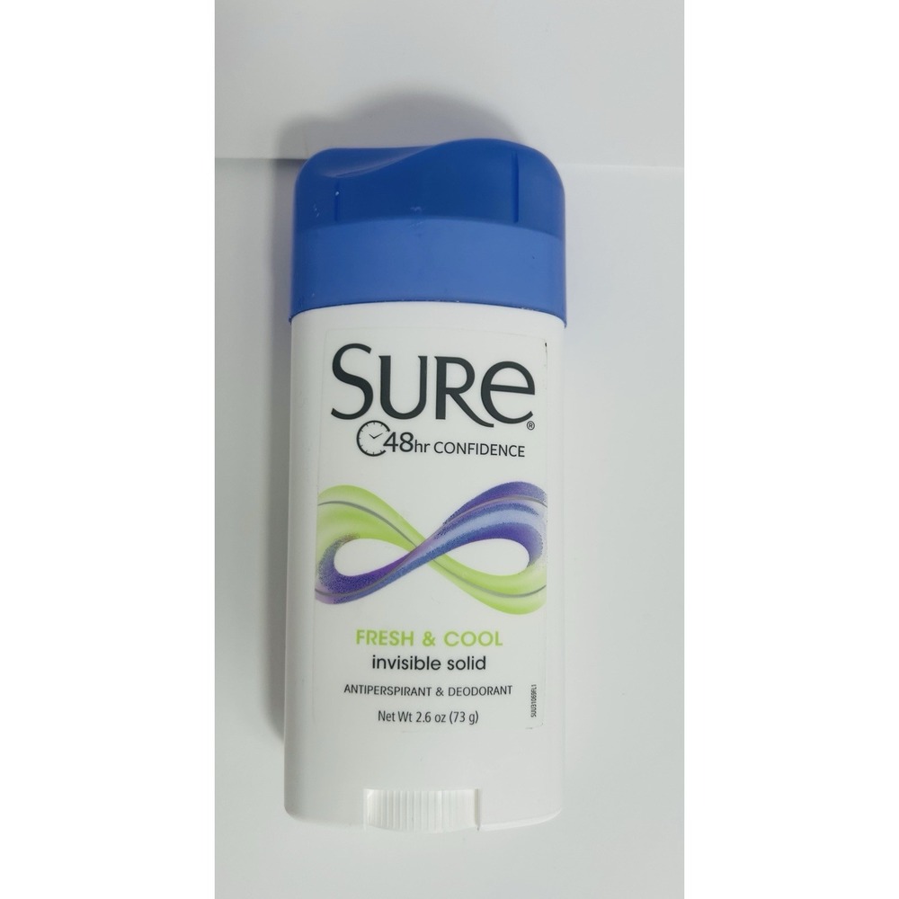 Invisible Solid Anti-Perspirant Deodorant - Fresh and Cool by Sure for Unisex